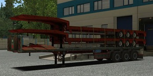 Flat Bed Semitrailer2